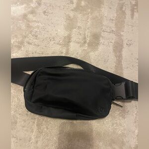 Black Lululemon Belt Bag